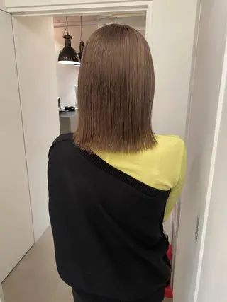 ショート カラー riria/ボブ /透明感カラー🎀のヘアスタイル