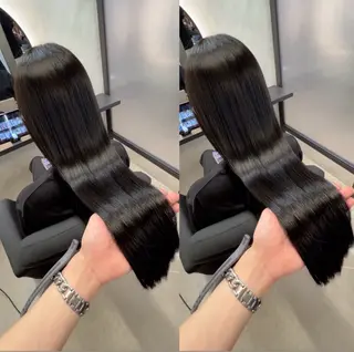 ロング ブリーチ/ウルフ ハッシュカット/石山のヘアスタイル