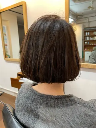 ショート カラー 【透明感ツヤカラー】 三浦寛之のヘアスタイル