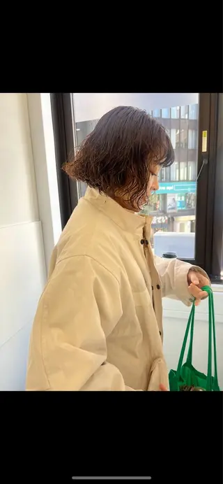 ショート パーマ ボブ/パーマ 🐕‍🦺Nagiのヘアスタイル