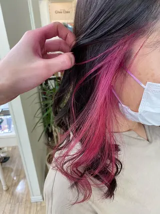 カラー SALOWIN栄 高須大貴のヘアスタイル