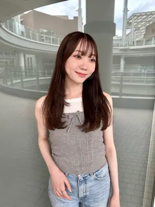 ロング カラー K-two谷町❄️ hinaのヘアスタイル