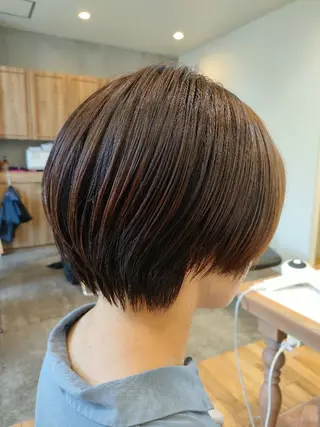 ショート 🍎オオバ アカリ🍎のヘアスタイル