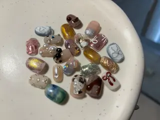ネイル mano Hanaのネイルデザイン