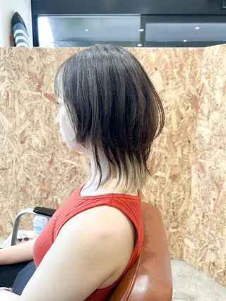 ミディアム カラー ✨前田 優・2拠点✨ ✨恵比寿・札幌店✨のヘアスタイル