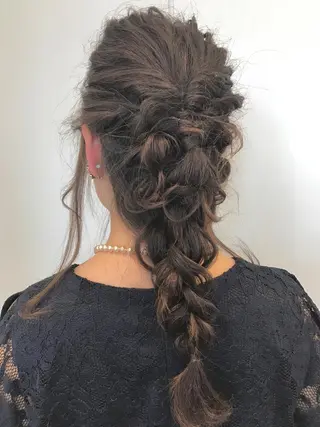 ヘアアレンジ 新宿駅近♡個室 ♡関口三都季🌜のヘアスタイル