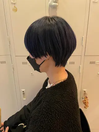 ショート カラー 髪質改善/ショート/ メンズカット/KAiのヘアスタイル