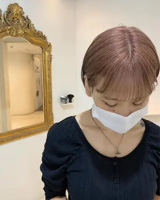 ショート ダブルカラー/透明感 💈JUNYA💈のヘアスタイル