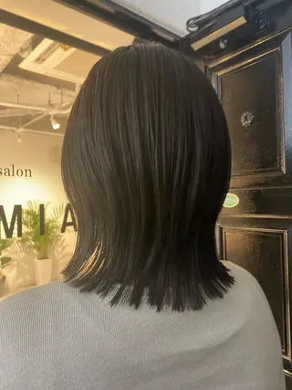 ミディアム 丸みボブ　ショート ｍａｎａｍｉのヘアスタイル