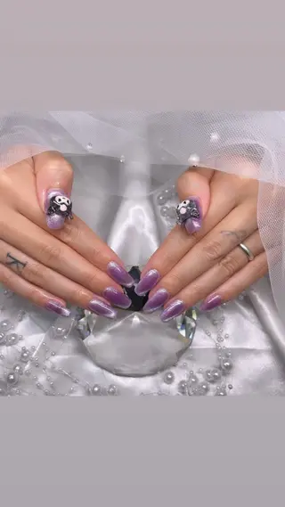 ネイル ハイビスカス ネイルサロンのネイルデザイン