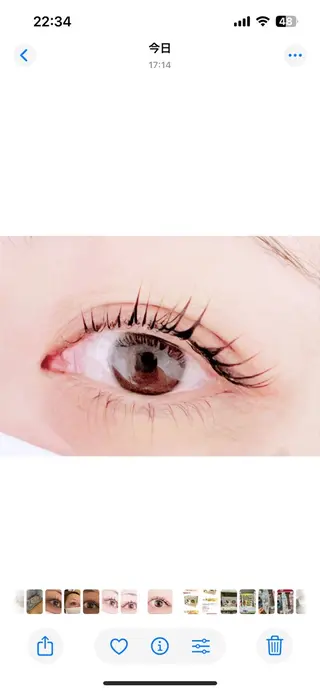 マツエク・マツパ Nel miwaのマツエク・マツパデザイン