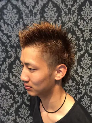 ショート カラー Suzuki Atsushiのヘアスタイル