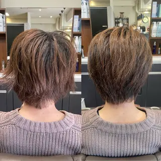 ショート メンズ 💈トレサンパ 💈金山駅✂︎愛実のヘアスタイル