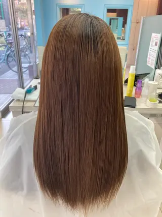 ロング 🫧ダメージレス🫧 松下のヘアスタイル