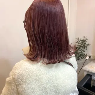 ミディアム カラー mai 🎀 / ガーリーヘア ♡のヘアスタイル