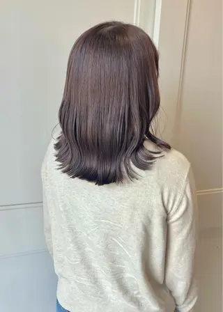 セミロング allum SAKURAのヘアスタイル