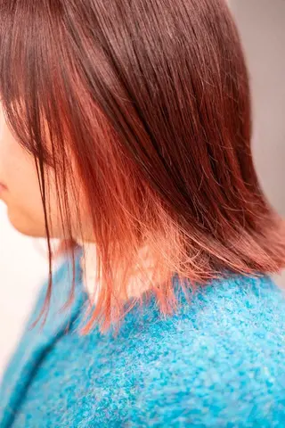 ミディアム カラー Lazo/ 原弥和子のヘアスタイル