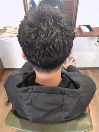 ショート パーマ メンズ Rug Relief 吉田のヘアスタイル