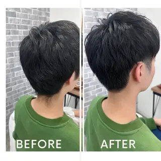 メンズ Noyヨシモト ヒロトのヘアスタイル