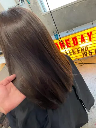 セミロング 佐藤 寛朗のヘアスタイル