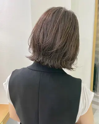 ミディアム ボブ/髪質改善/ 艶髪❣️前髪/Noaのヘアスタイル