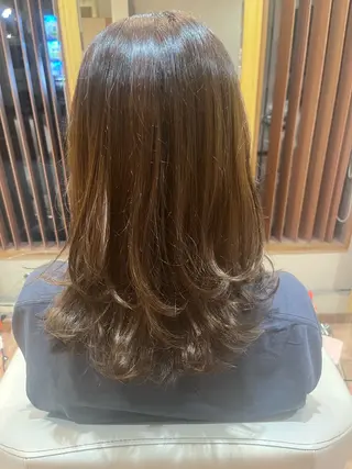 ミディアム 🦋ヘアセット募集中 ￤ナナカ🦋のヘアスタイル