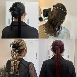 ヘアアレンジ MIDORI🎀 透明感/ベージュのヘアスタイル