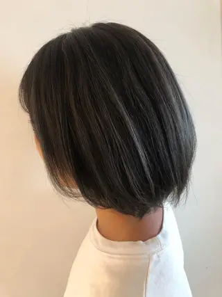 ショート ストレート🌹カラー お任せを🌈bucoのヘアスタイル