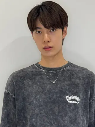 メンズ メンズ/メンズパーマ 服部太地のヘアスタイル