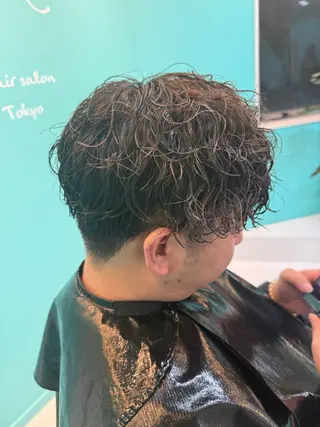 パーマ Misaki/ レイヤー/ウルフのヘアスタイル