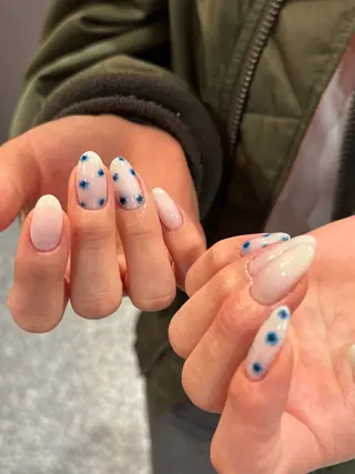 ネイル SALON VILLAGE Aoyama 2nd.所属・yuri. 🪷のネイルデザイン