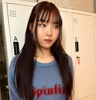 カラー ボブ/ニュアンス パーマ/sen🩶のヘアスタイル