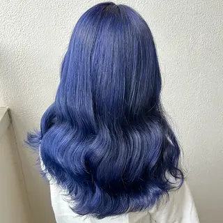 セミロング カラー ゆう🫧 透明感/ハイトーンのヘアスタイル