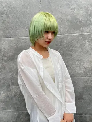 ミディアム カラー 鈴木/ニュアンス パーマ/メンズのヘアスタイル