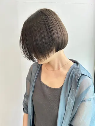 ショート ボブ/透明感カラー 🌿栄🌿kouneのヘアスタイル