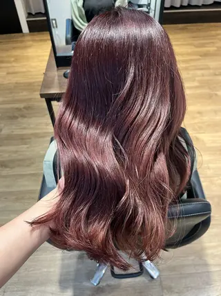 ロング カラー ✨艶髪✨ 奈須晴香のヘアスタイル