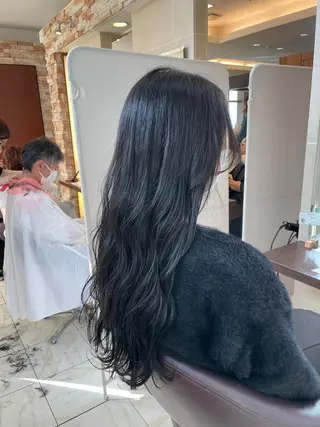 ロング 新籾 尚哉のヘアスタイル