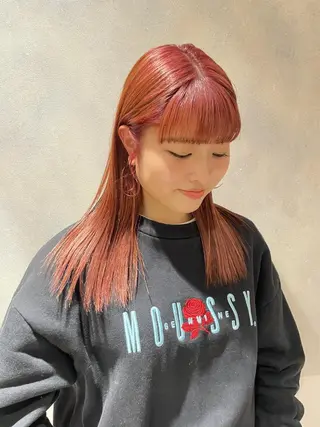 カラー FACE。 石川町のヘアスタイル