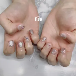 ミディアム ネイル Reonail 💕Kana💕のネイルデザイン