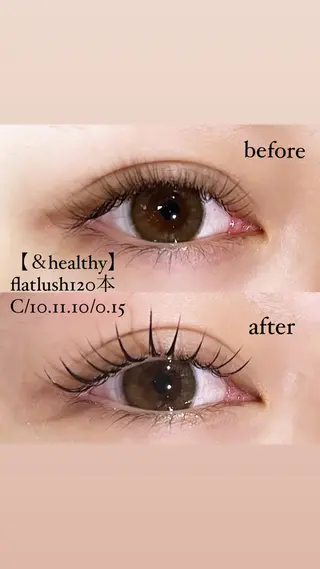 マツエク・マツパ 新潟アイリスト 💞erina💞のマツエク・マツパデザイン