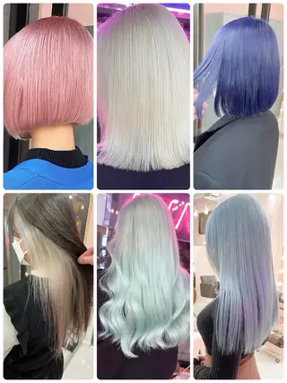 ロング カラー ブリーチ指名 No.1🦋KOKIのヘアスタイル