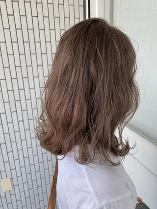 ミディアム カラー 杉田 健太のヘアスタイル