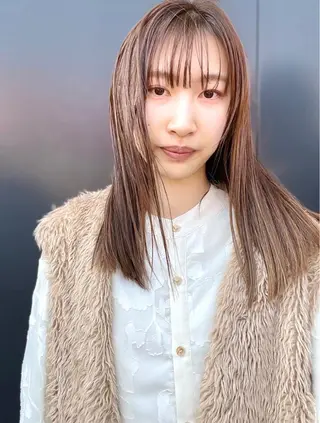 ロング カラー wakana / くびれカットのヘアスタイル