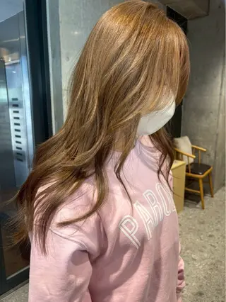 ロング 🩰✨ワンカラー nanako✨🩰のヘアスタイル