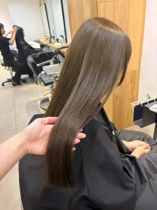 ロング カラー じゅわっと暖色カラー 🍊Moemiのヘアスタイル