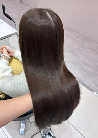 ロング 艶髪縮毛矯正/ レイヤー❣️mamiのヘアスタイル