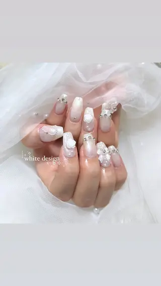 ネイル Blanche mimi.u_aのネイルデザイン