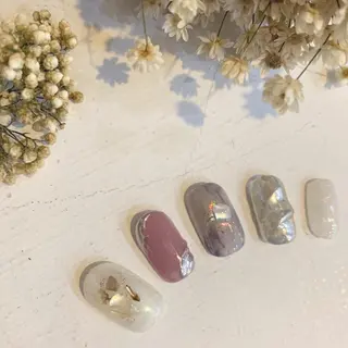 ネイル 新宿ニュアンスネイル makotoのネイルデザイン