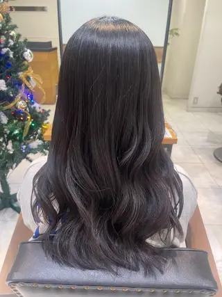 ロング 縮毛矯正・髪質改善・ ストレート🌻ゆいのヘアスタイル