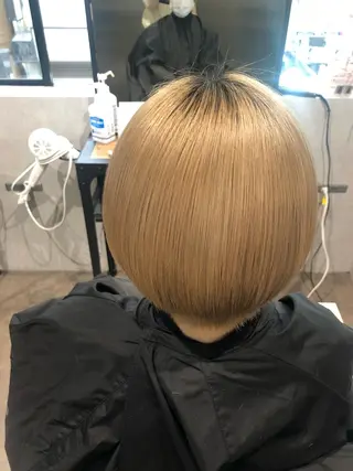 ショート ナチュラル透明感🌱 小山美樹子のヘアスタイル